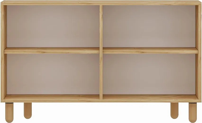 Consola, Hanah Home, Roger, 120x73.6x29.6 cm, Stejar Safir