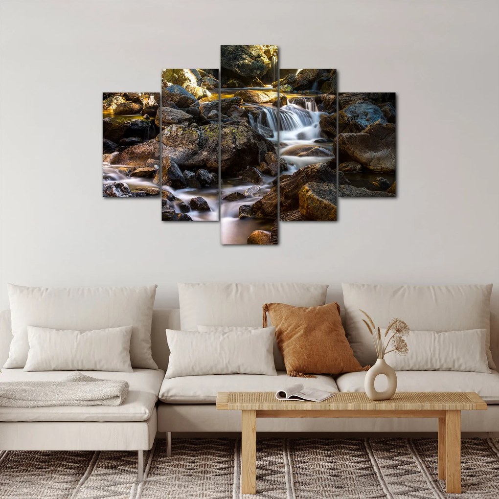 Tablou cu râul pietros (150x105 cm)