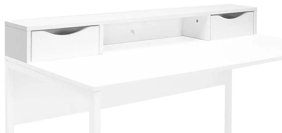 Raft de perete Cordelia (alb) . 1109381
