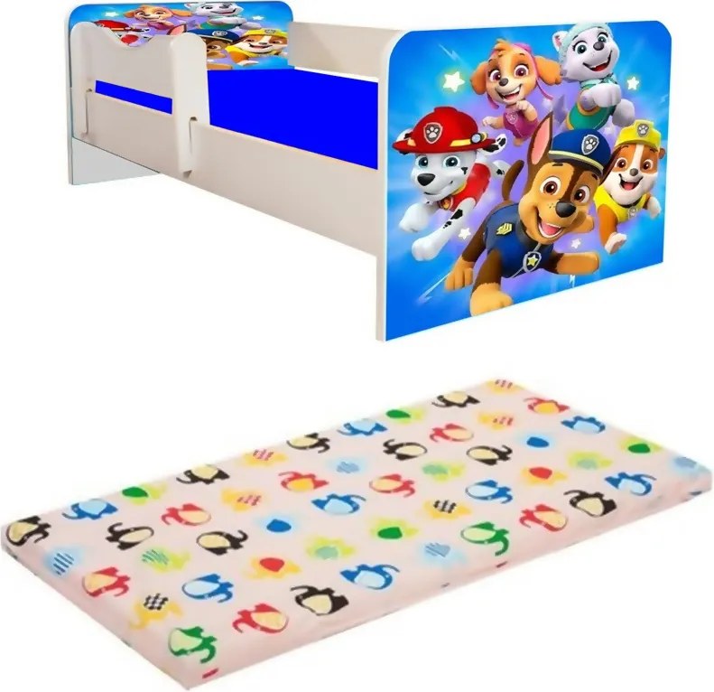 Junior Paw Patrol cu saltea