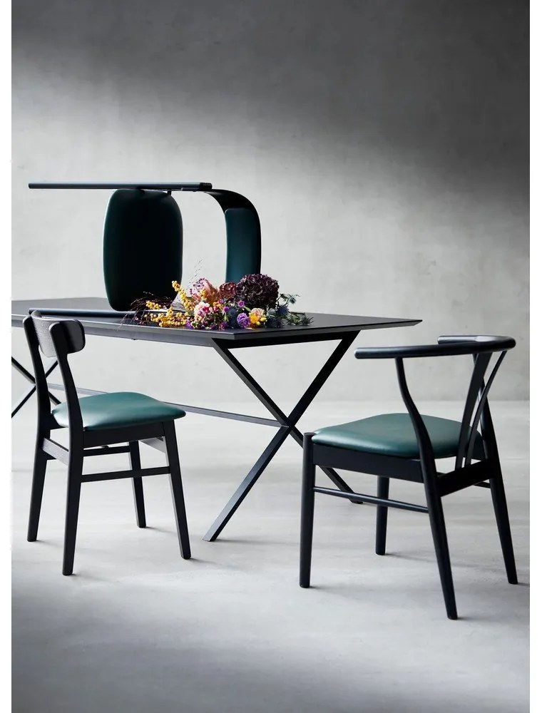 Masă dining Meza by Hammel, 210 x 100 cm, negru