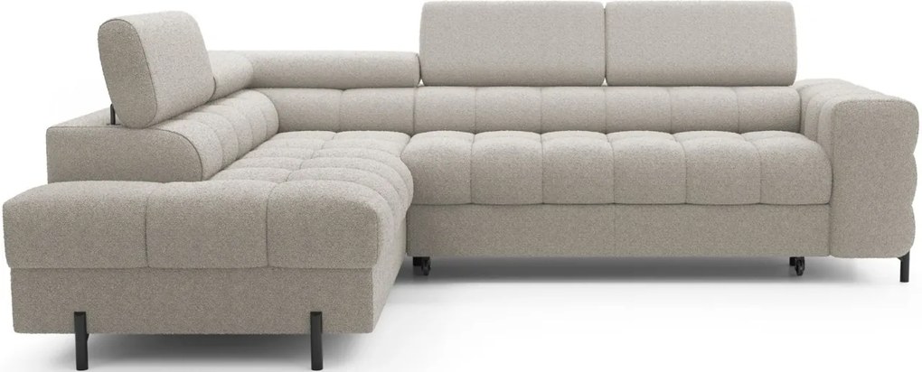 Coltar extensibil Ferruce cu tetiere reglabile L276 cm