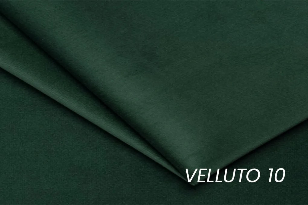 Canapea/pat Maciek extensibil cu spaţiu pentru depozitare stânga - verde catifea Velluto 10