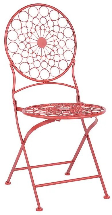 Set mobilier balcon Shealee (roșu). 1075824