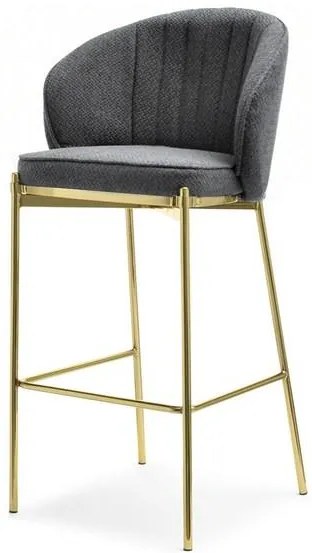 Scaun Farah (grafit + auriu). Promo -28%. 1110684