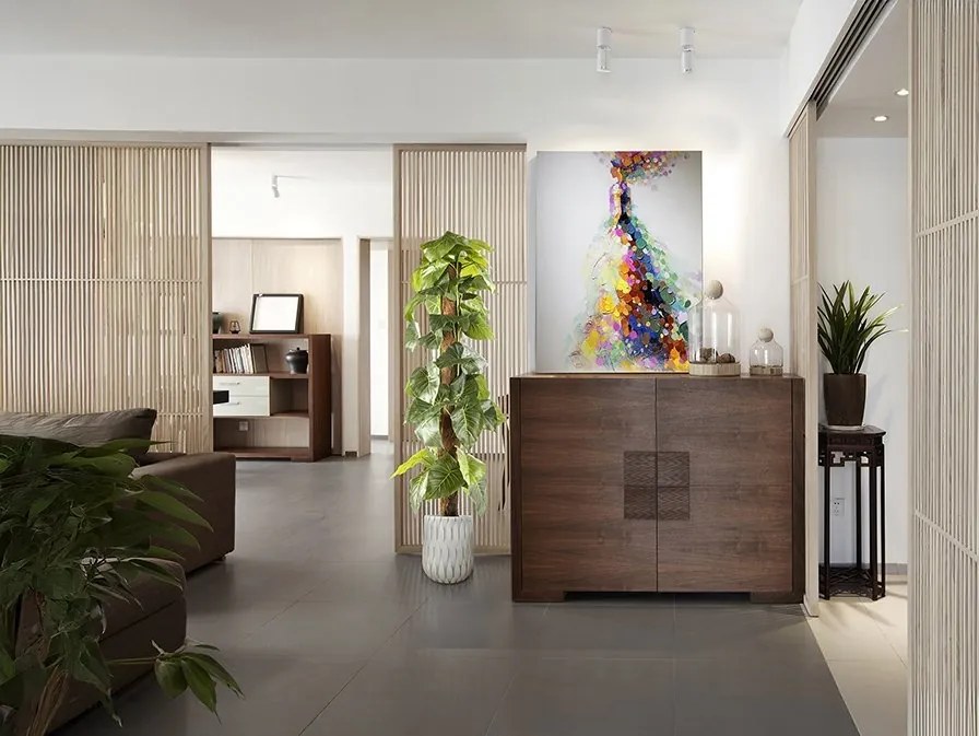 Planta artificiala decorativa Taro, H150