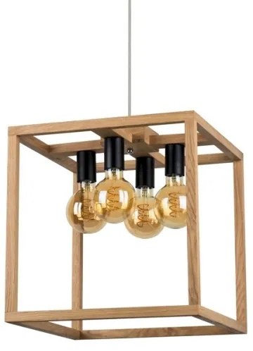 Lustră pe cablu Spot-Light 61540474 KAGO 4xE27/60W/230V