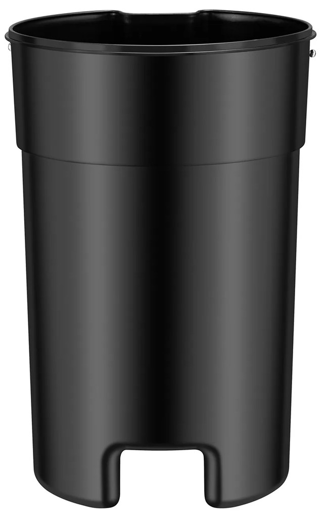 Coș pentru cosmetice în negru