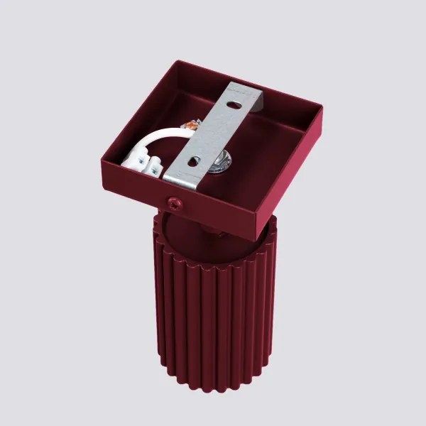 Brilagi - Spot LED de perete CRESTO 1xGU10/10W/230V vișiniu