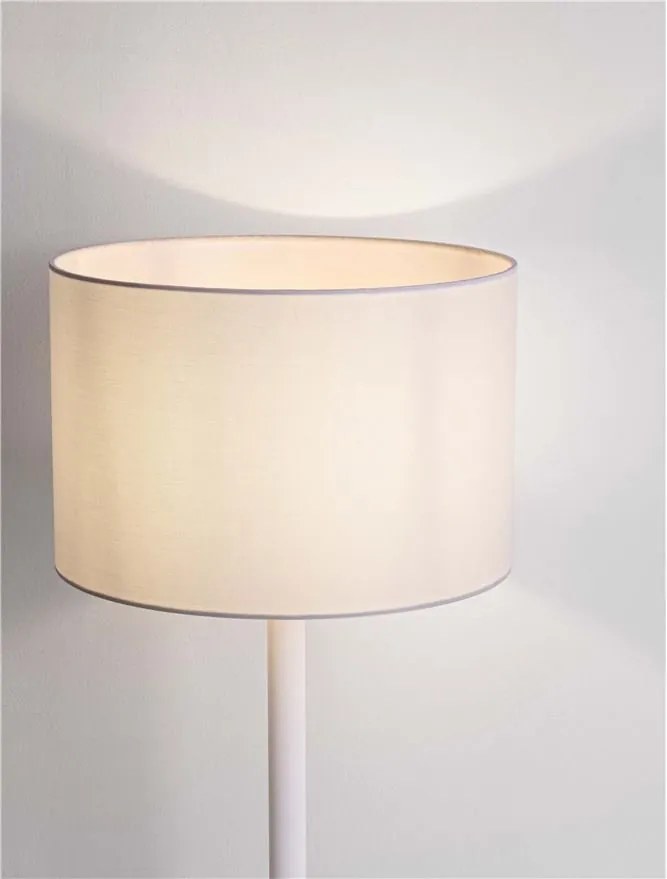 Veioza/Lampa de masa design decorativ SIBNIA alba