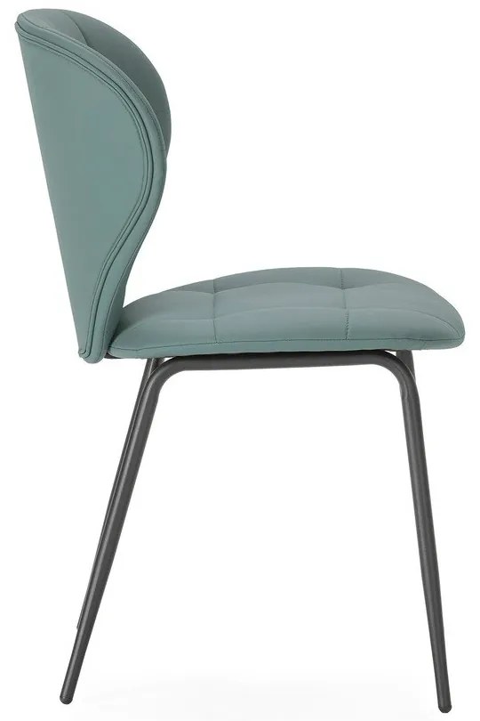 Scaune de dining verde-închis 2 buc. Maura – Marckeric