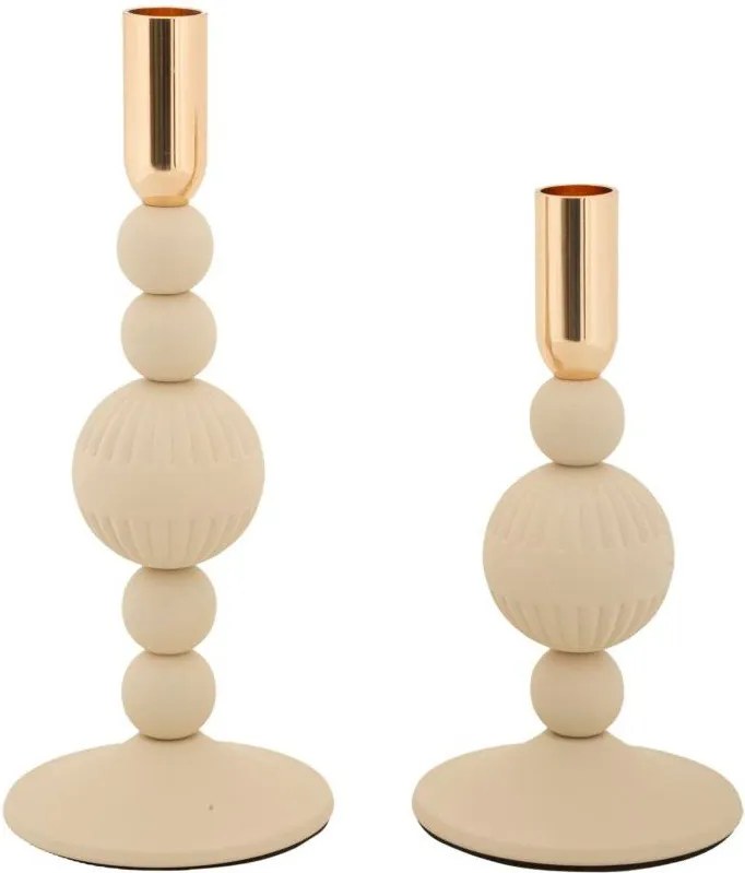 Sfeșnice 2 buc. din metal Aster – Mauro Ferretti