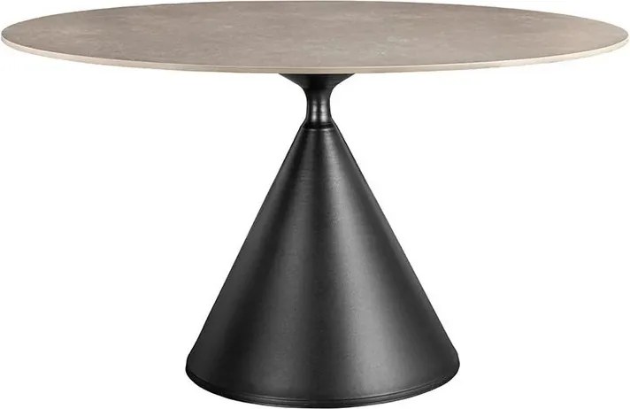 Masa rotunda SIGNATURE 135cm ceramica gri