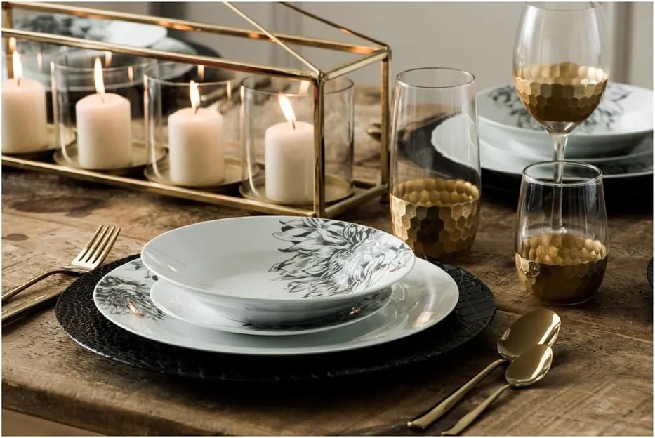 Tacâmuri din oțel inoxidabil auriu 16 buc. Avie – Premier Housewares