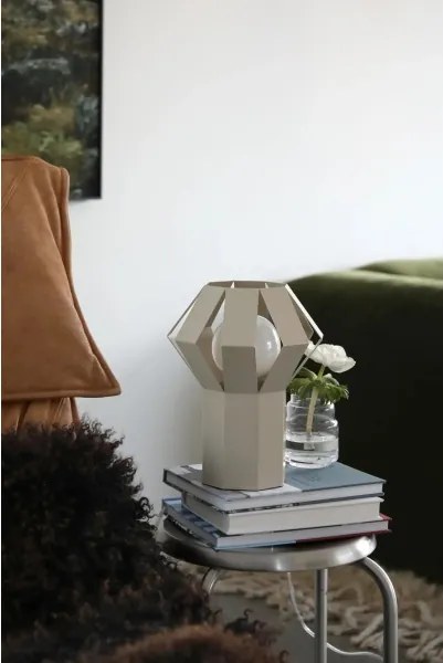 Markslöjd 109147 - Lampă de masă OCTA 1xE27/60W/230V crem