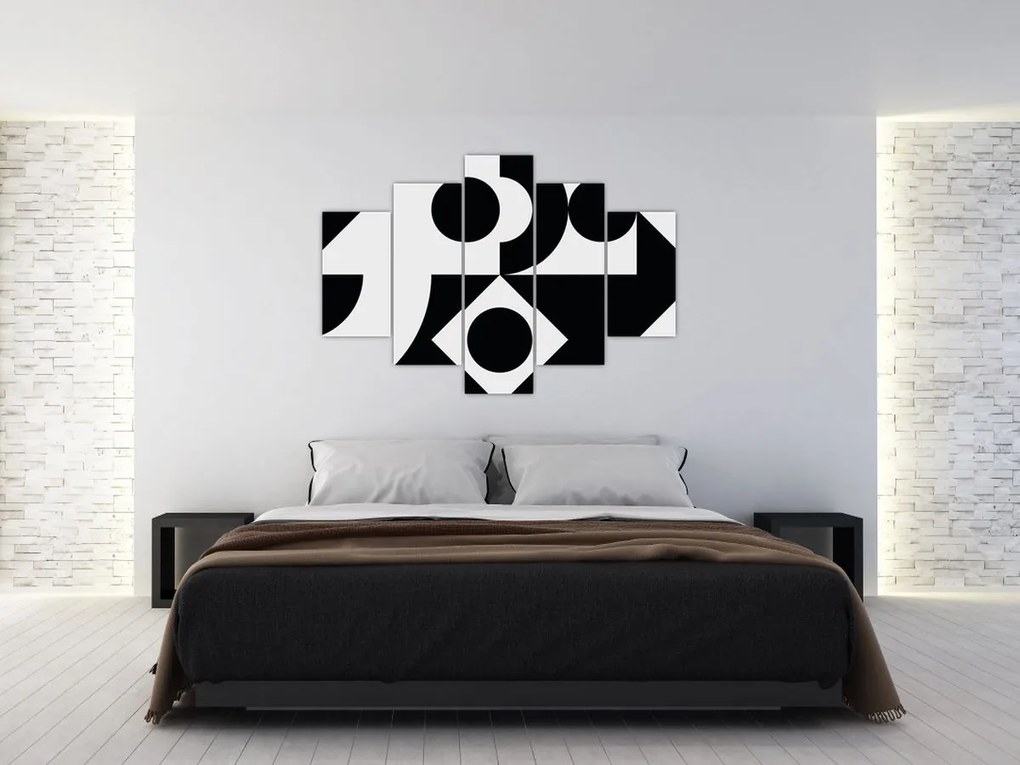 Tablou - Abstracție geometrică N⁰1 (150x105 cm)