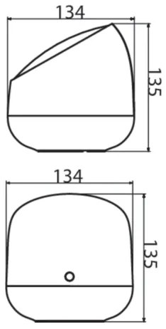Lampă LED RGBW de masă dimabilă SQUIRE LED/9W/230V 2200-6500K Wi-Fi WiZ