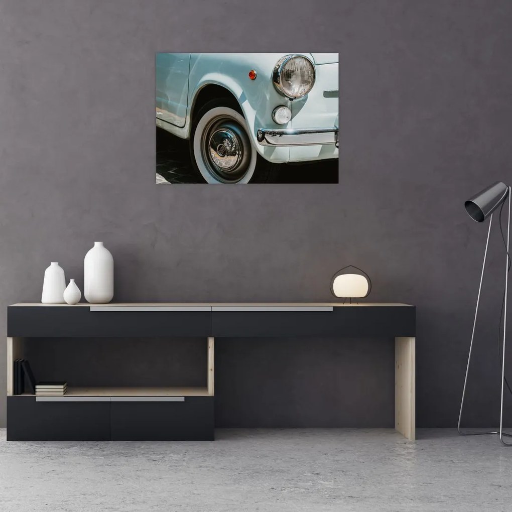 Tablou - mașina retro Fiat (70x50 cm)