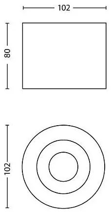 Philips 53300/31/16 - Spot LED reglabil PHASE LED/4,5W/230V