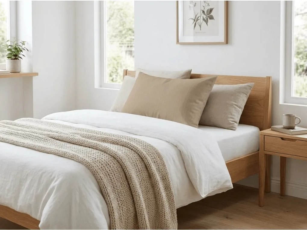 Fata de perna creponata DENYX 70x90 cm maro deschis