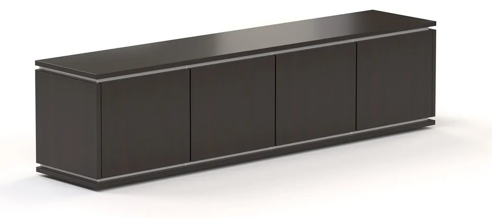 Dulap de perete Creator 162,8 x 35 x 40 cm, alb / wenge