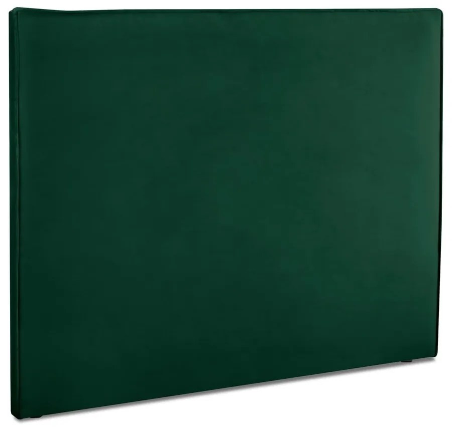 Tăblie de pat verde-închis 200x120 cm Natalia – Milo Casa