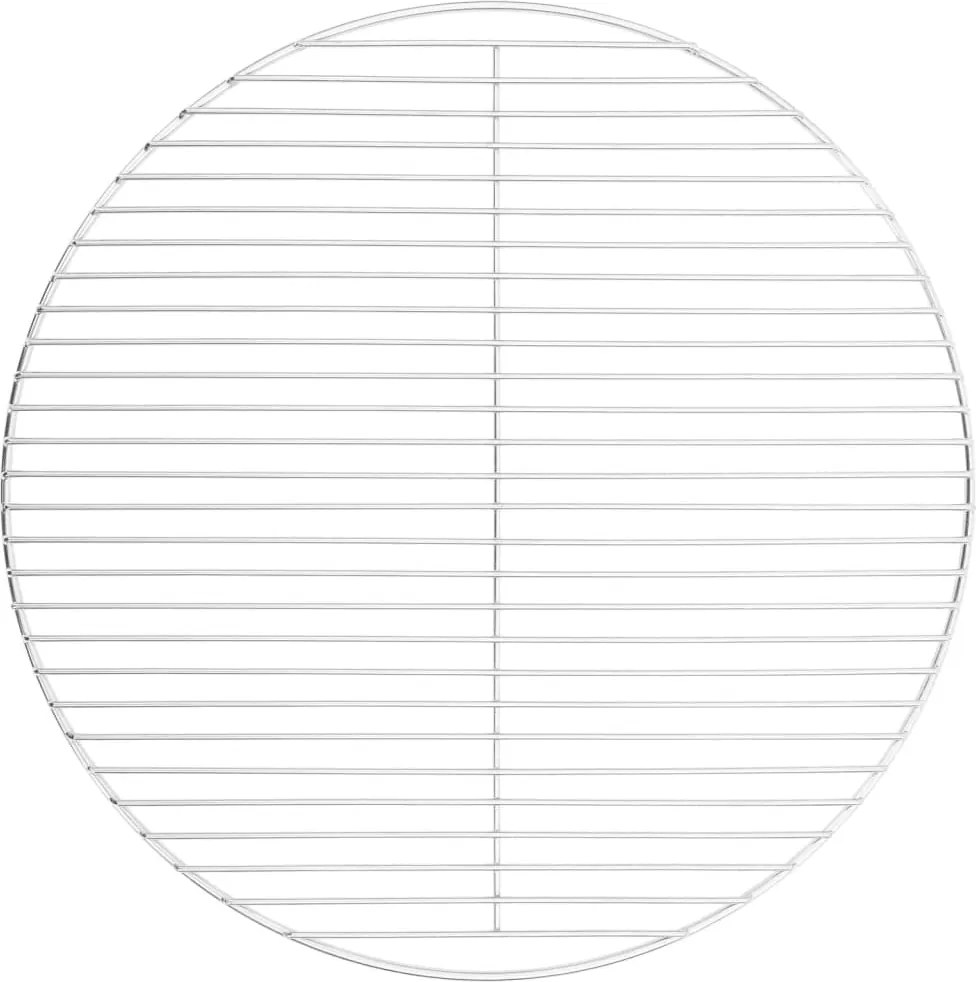 vidaXL Grill pentru grătar rotund, Ø54 cm, oțel inoxidabil 304
