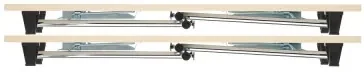 Masa plianta Impress 160 x 80 cm, stejar sonoma