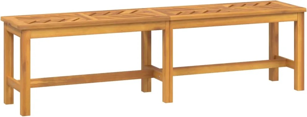 vidaXL Bancă de grădină, 150 cm, lemn masiv de acacia