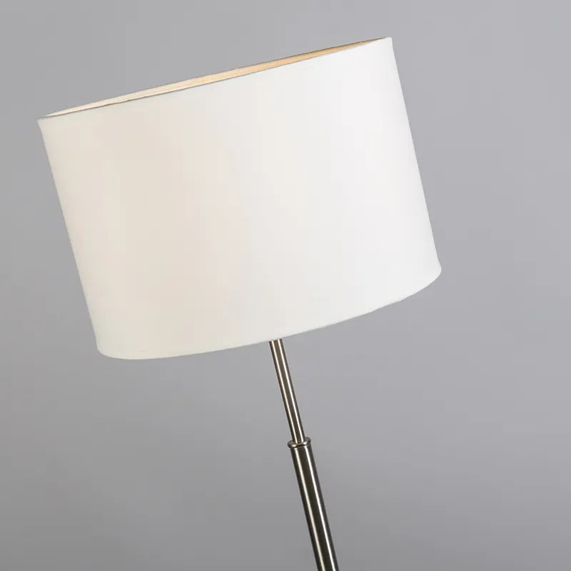 Lampa de podea modernă albă rotundă - VT 1