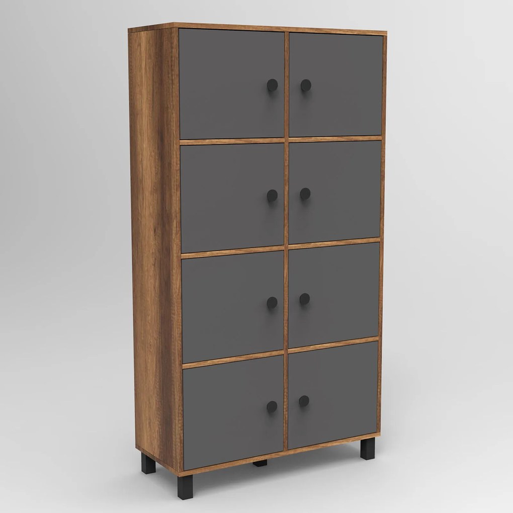 Dulap Minnie 06 (Nuc + Antracit). 1072610