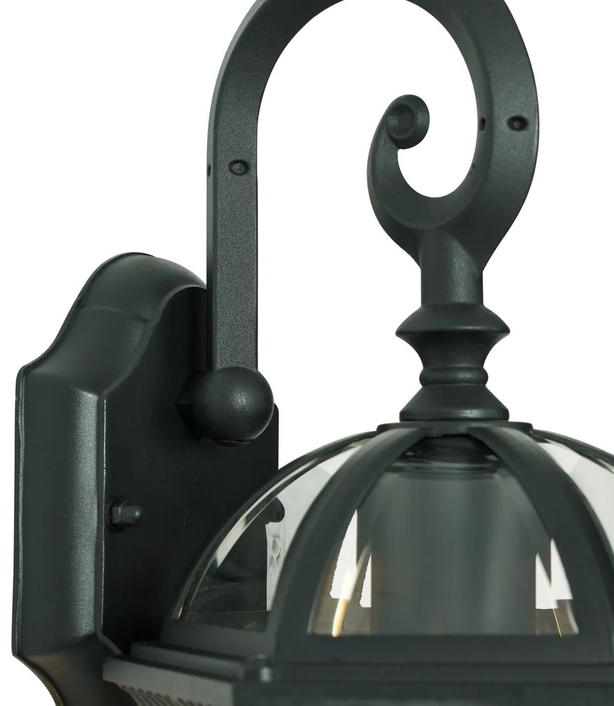 Lampă clasică de perete pentru exterior verde antic IP44 - Glasgow