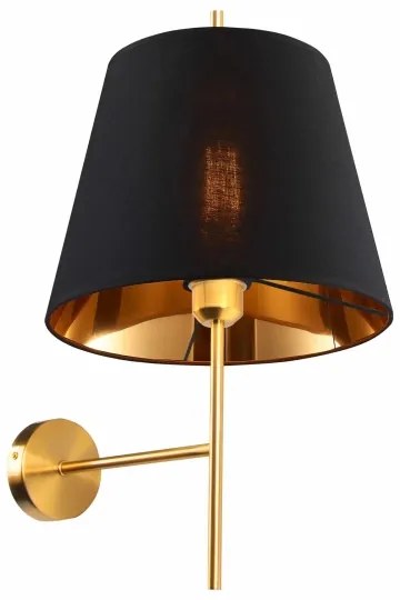 Lampă de perete ELENA 1xE27/20W/230V negru