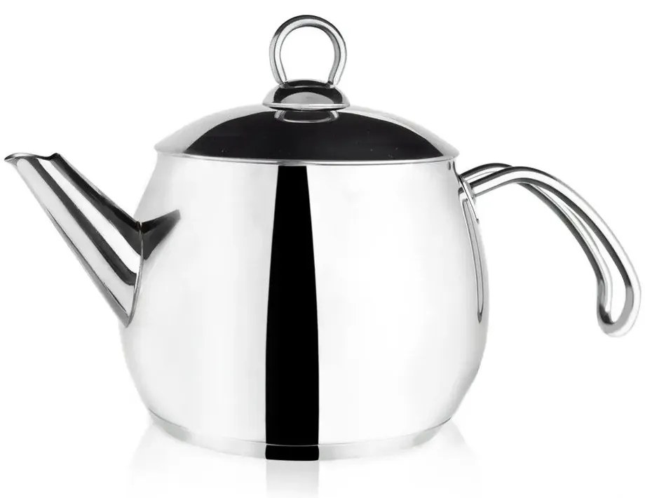 Ceainic argintiu din oțel inoxidabil 1 l Anett – Orion