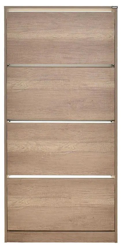 Pantofar Adore XL, 4 compartimente, capacitate 24 perechi incaltaminte, 73 x 157 x 26 cm