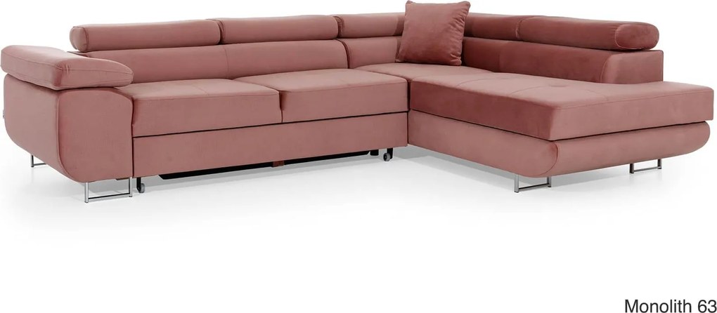 Colțar lemn masiv Extensibil Amina 275x202cm Ladă Depozitare Personalizabil