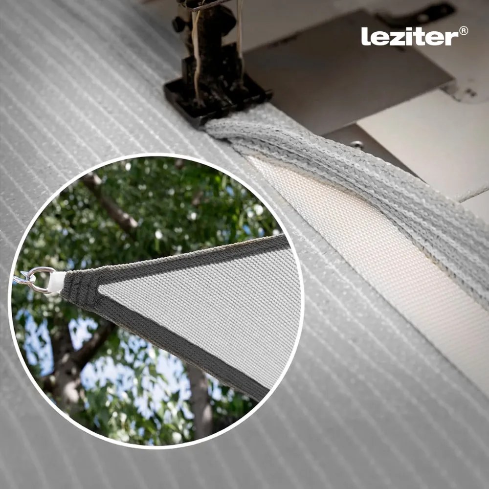 Rana Sun sail dreptunghiular 3x4 m gri