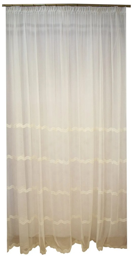 Perdea Velaria tiul ivory, 280x265 cm