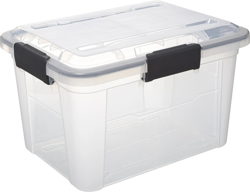 Cutie din plastic cu capac PROTECT, 18 l