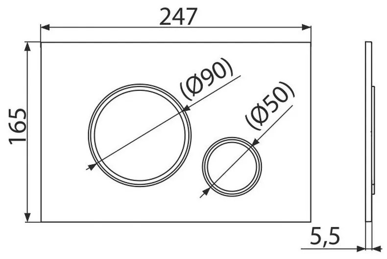 Set cada freestanding ovala, vas wc rimless cu capac soft close, rezervor incastrat si clapeta alb lucios