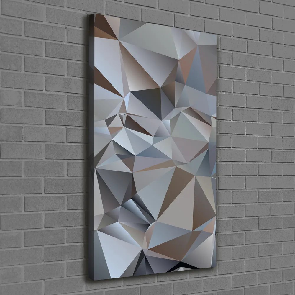 Tablou pe pânză Triunghiuri abstractizare
