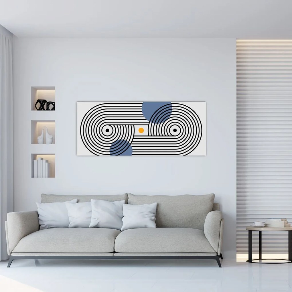 Tablou - Abstracție minimalistă N⁰3 (120x50 cm)