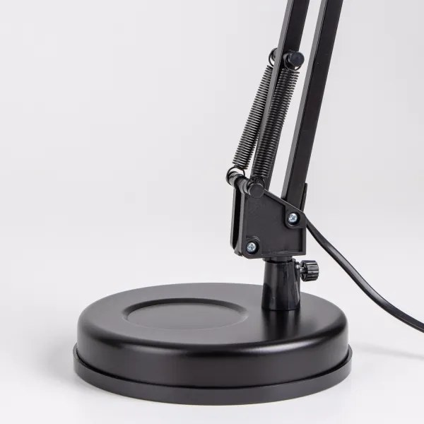 Lampă de masă ROMERO 1xE27/60W/230V neagră Brilagi