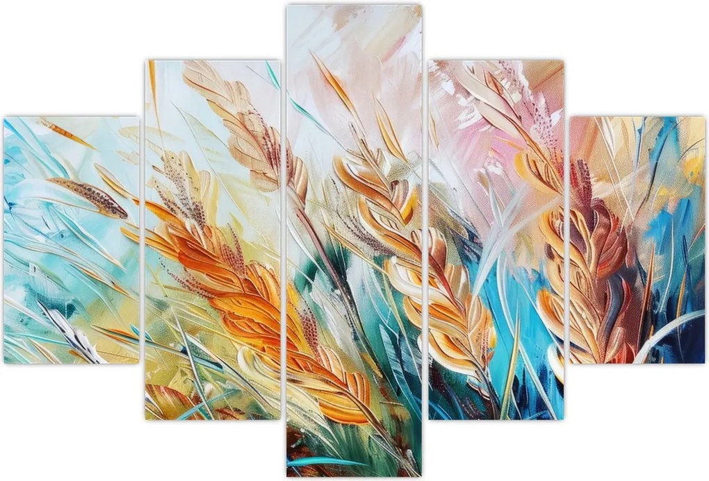 Tablou - Grâu, abstracție (150x105 cm)