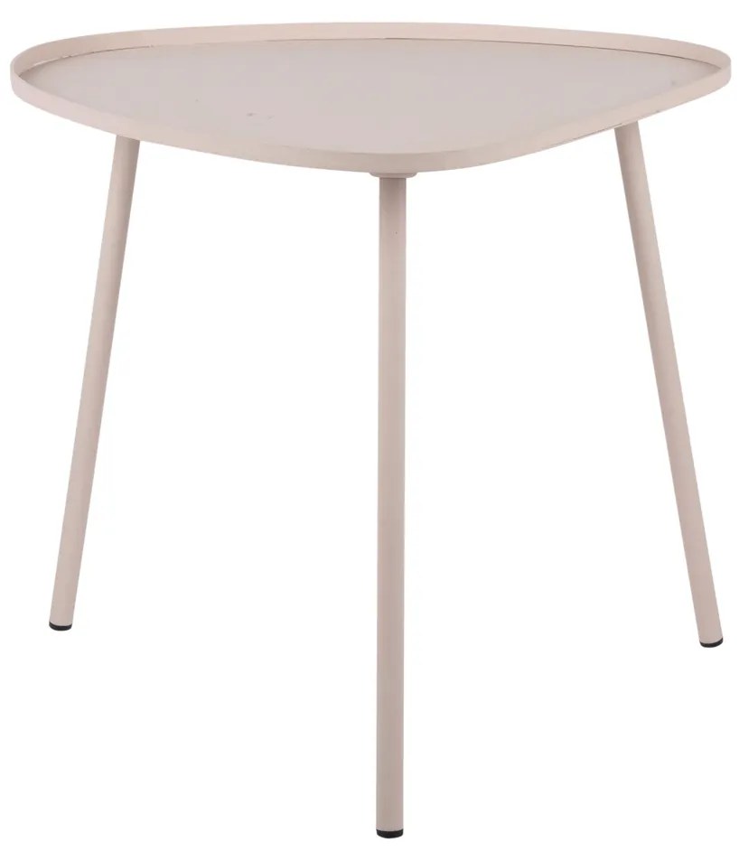 Masă de cafea metalică BOAZ, înălțime 43 cm