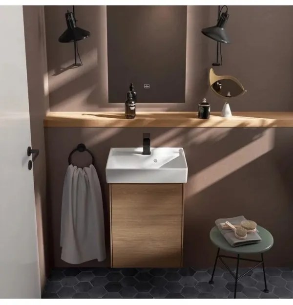 Lavoar pe mobilier, Villeroy&Boch Collaro, material TitanCeram, 50x40cm, Alb Alpin, 43345001
