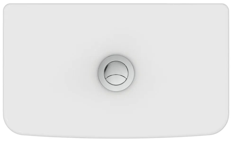 Rezervor WC Cube, alimentare de jos, alb