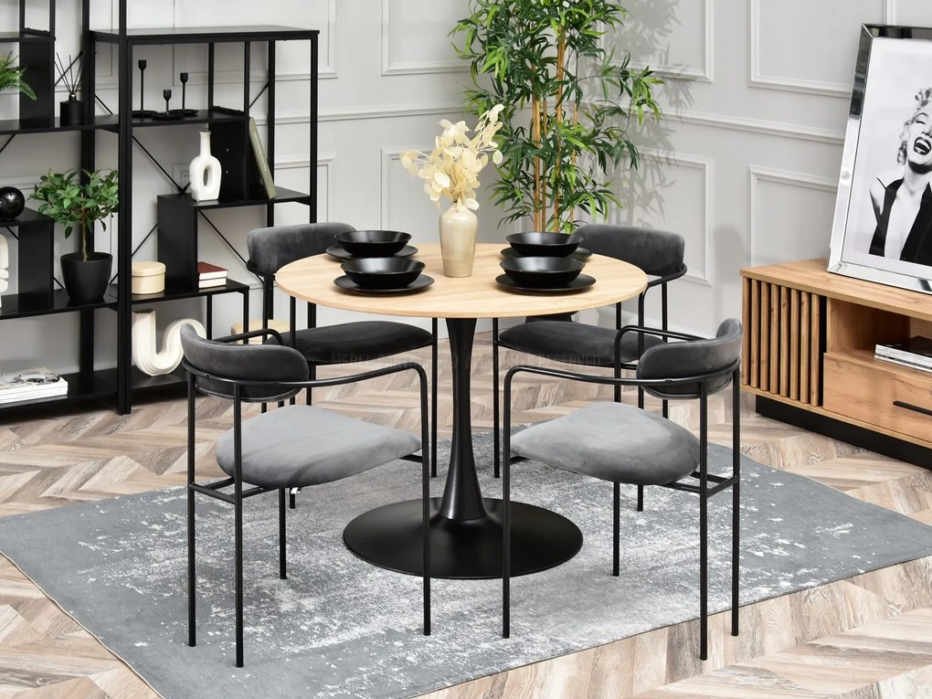 Scaun Magnus (grafit + negru). Promo -13%. 1111143