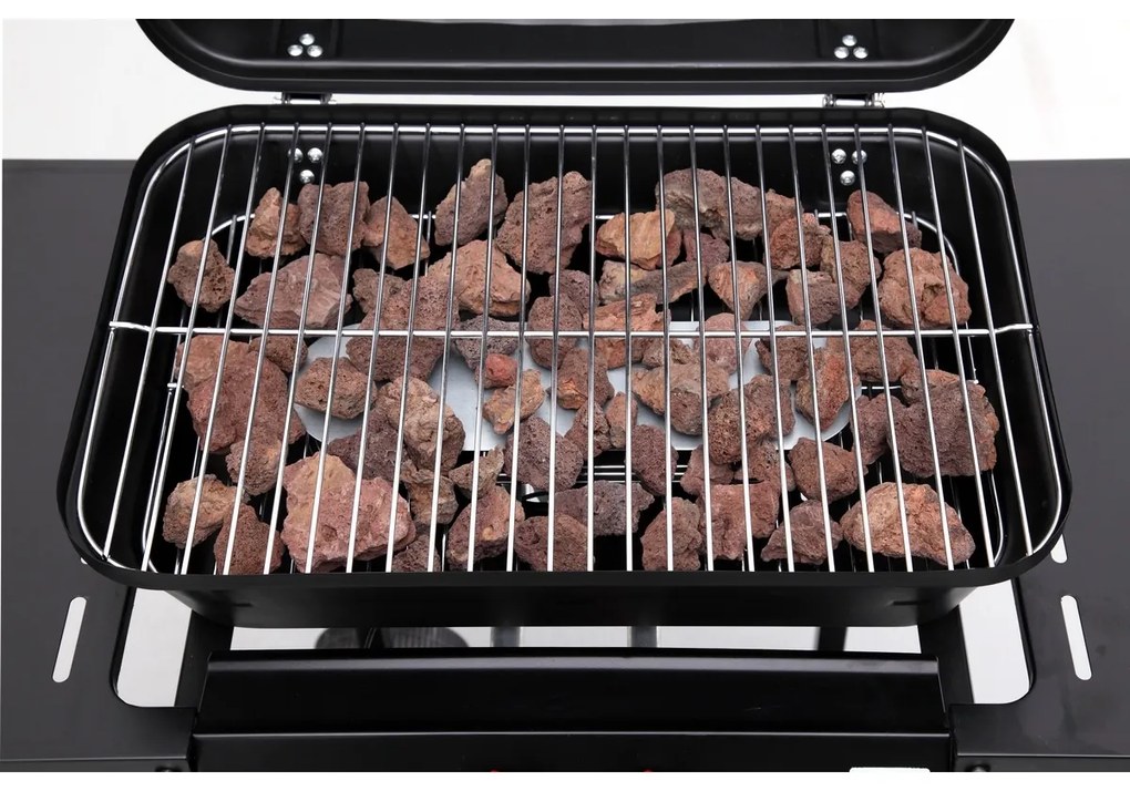 Tepro 508C Grătar cu gaz cu pietre vulcaniceIrvine, 94 x 51 x 102 cm