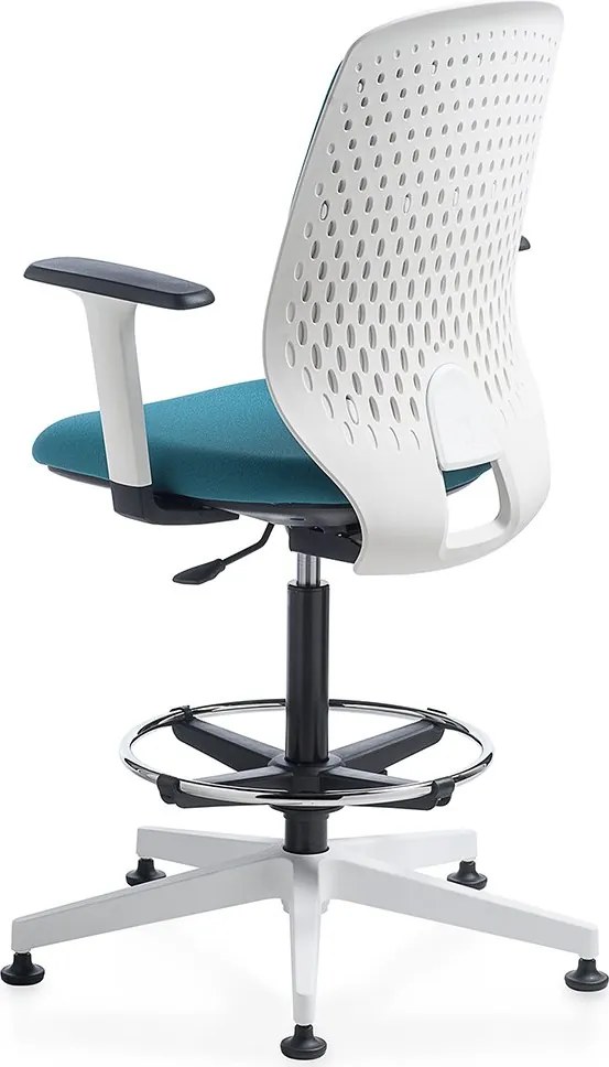 Key lemn masiv Smart Stool – Fotoliu pivotant